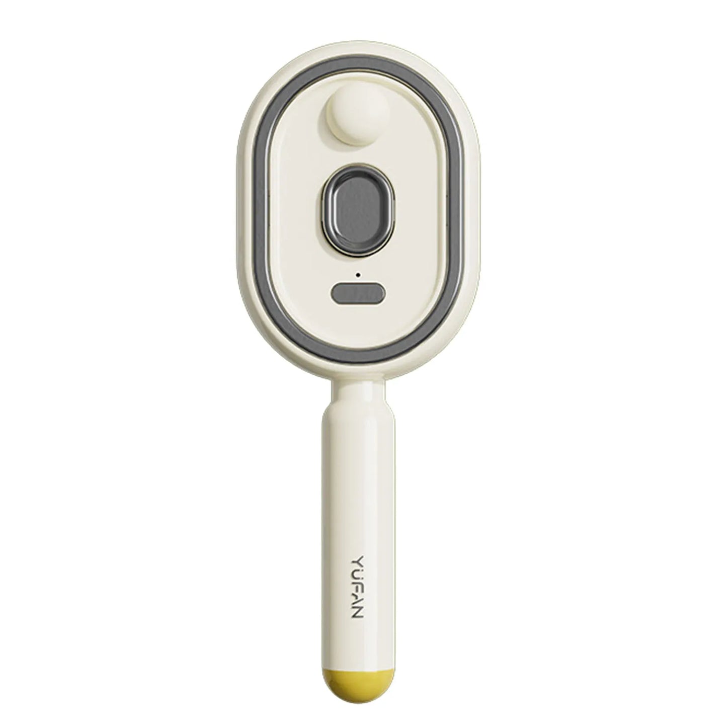 Electric Steam Brush USB-C Charging Wet Electrics Hairbrush Anti-Static Red Light Hair Brush for Both Long & Short Hairs
