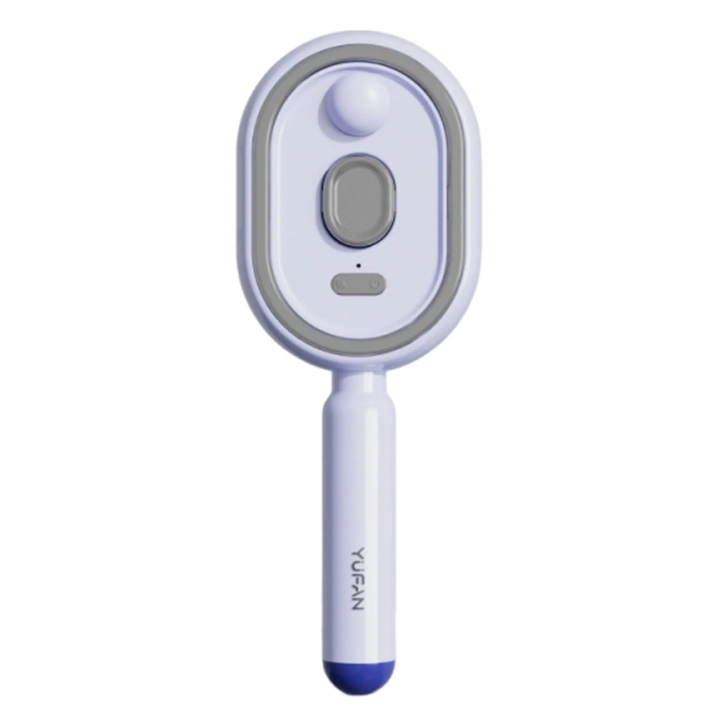 Electric Steam Brush USB-C Charging Wet Electrics Hairbrush Anti-Static Red Light Hair Brush for Both Long & Short Hairs