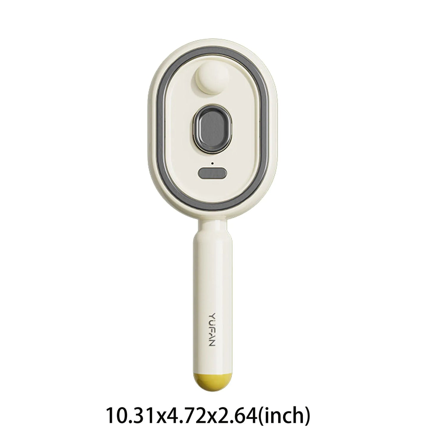 Electric Steam Brush USB-C Charging Wet Electrics Hairbrush Anti-Static Red Light Hair Brush for Both Long & Short Hairs